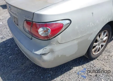 2003 Lexus Es 300 из США, поврежденный, VIN JTHBF30G430124121